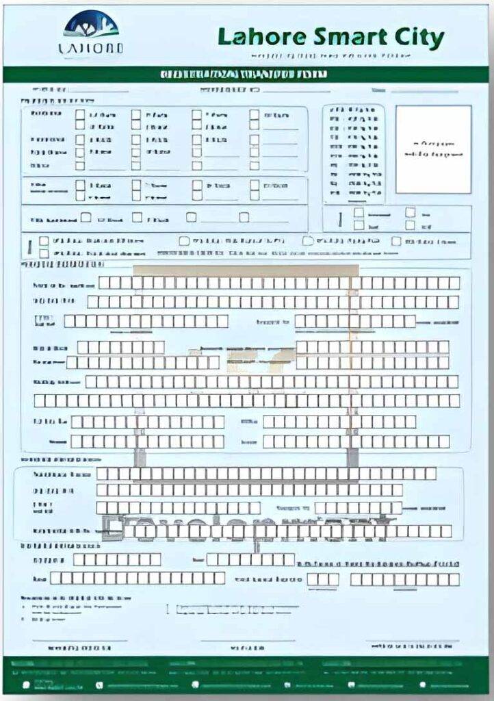 smart city lahore application form hd