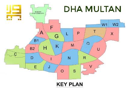 key plan dha multan