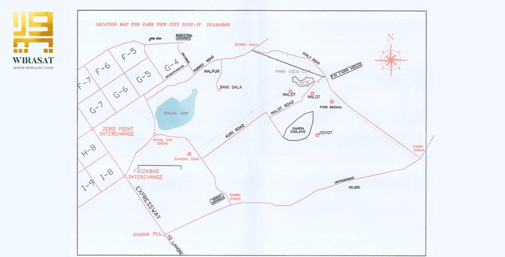 Park View City location easy to access from multiple routes 