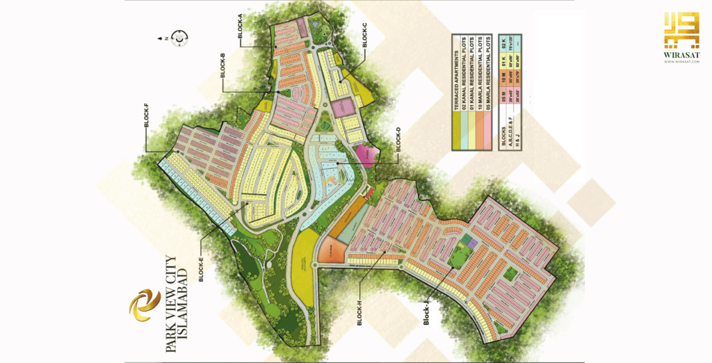 Park View City Islamabad Master Plan