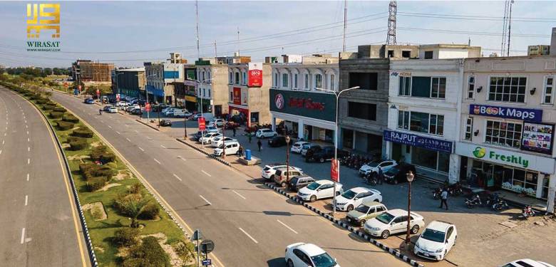 Central Commercial District in Lake City