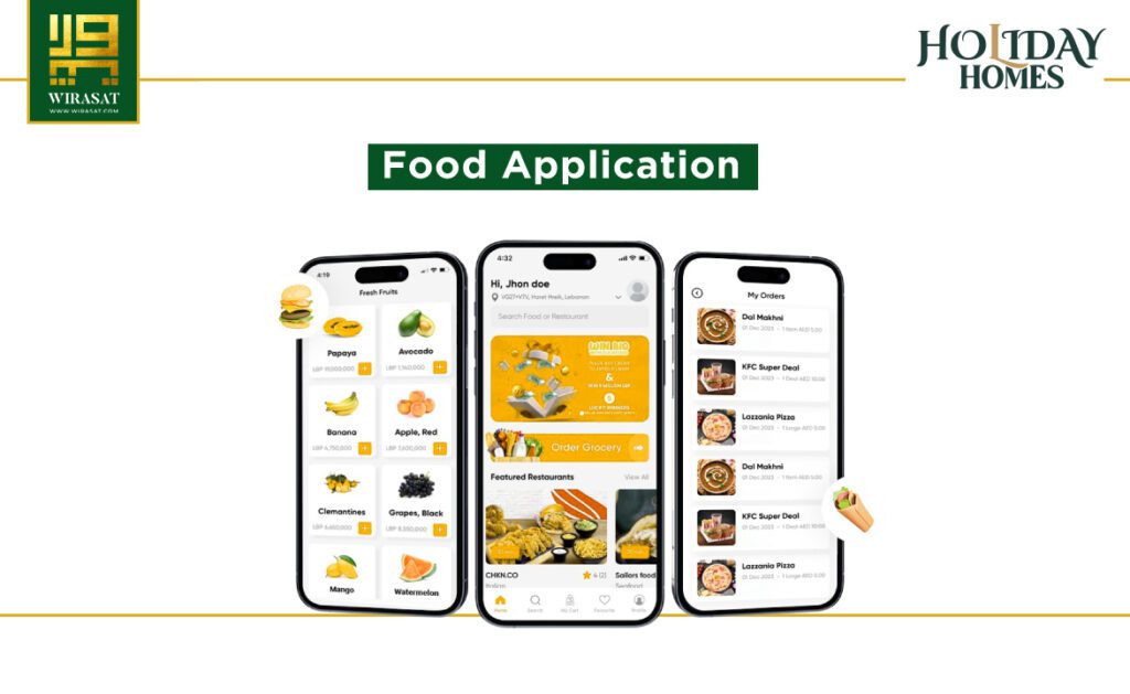 Food Application Holiday Homes Murree